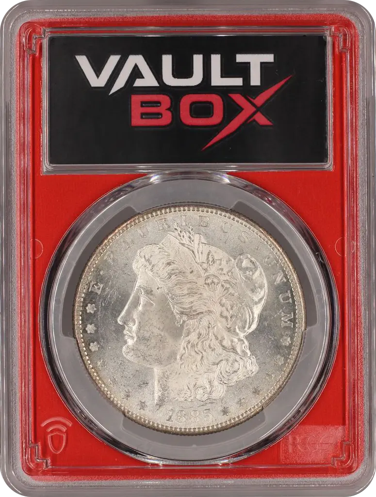 1885-S $1 PCGS MS63 FRONT