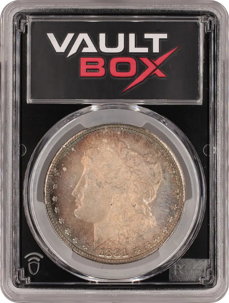 1881-S $1 PCGS MS65TONER FRONT