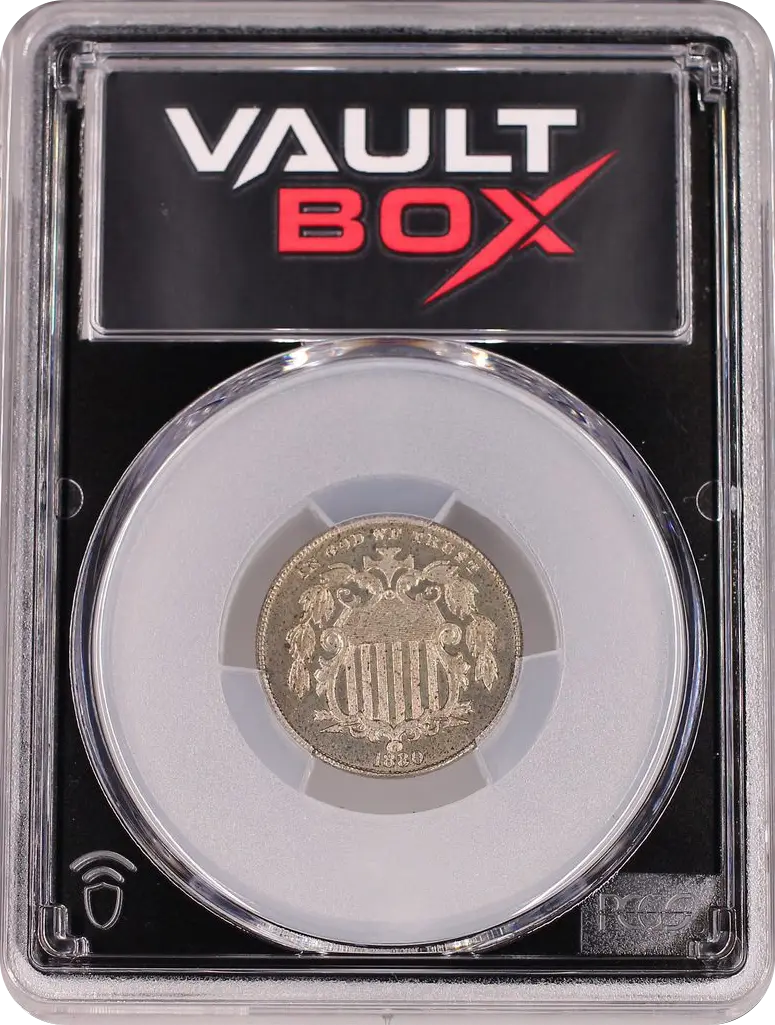 1880 5C PCGS PR62 FRONT