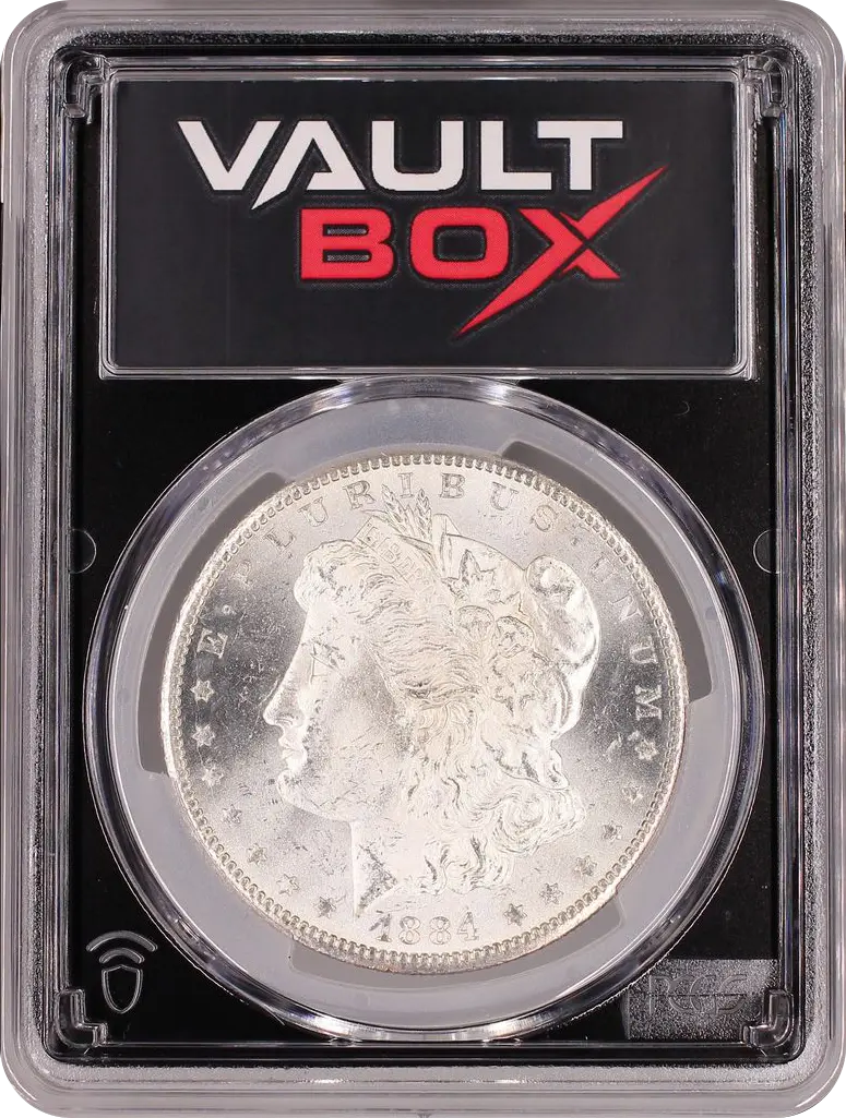 1884-CC $1 PCGS MS64 FRONT