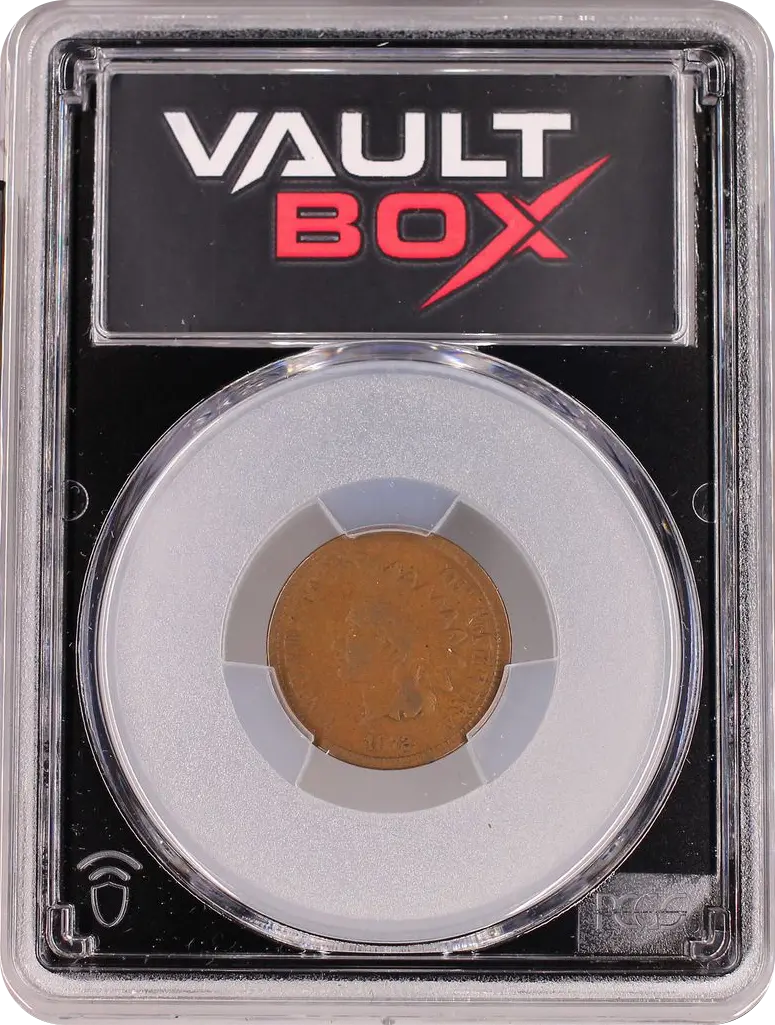 1872 1C PCGS F12BN FRONT