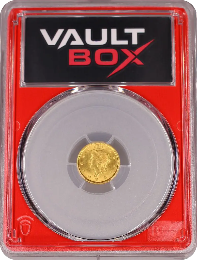1851 G$1 PCGS MS64 FRONT