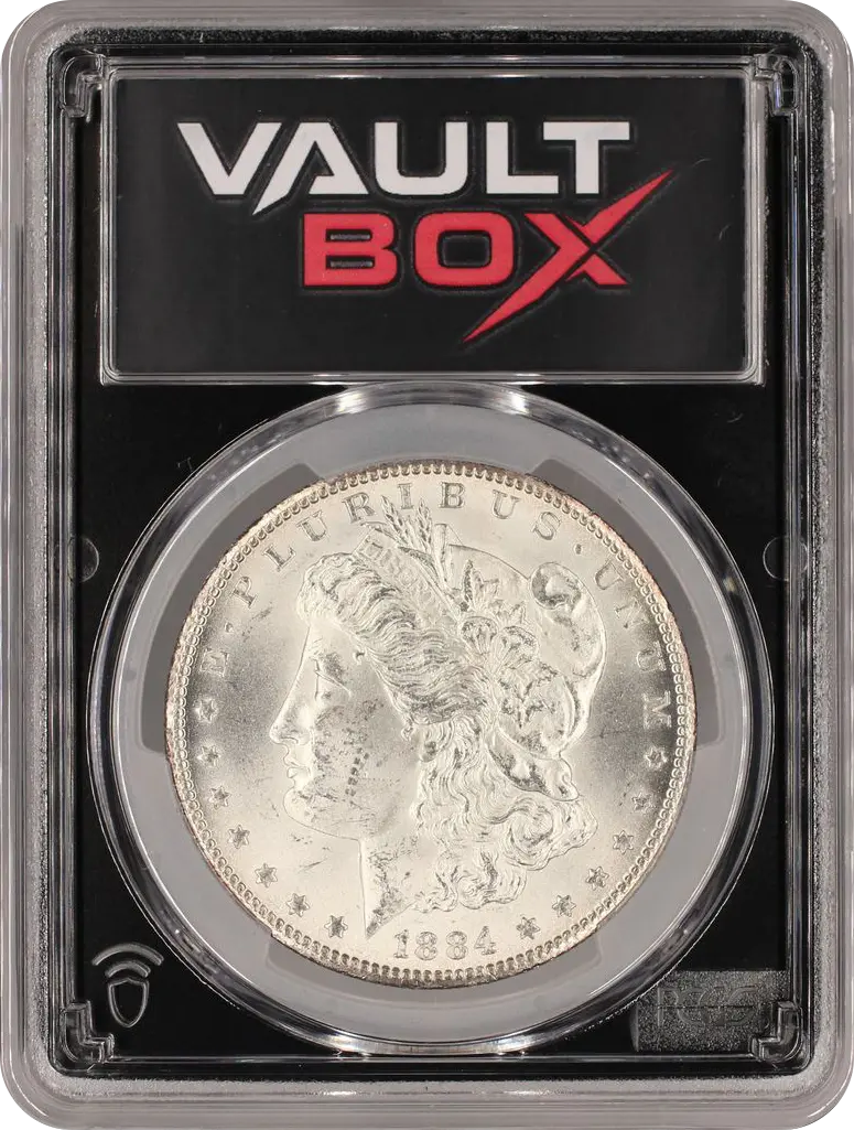 1884-CC $1 PCGS MS64 FRONT