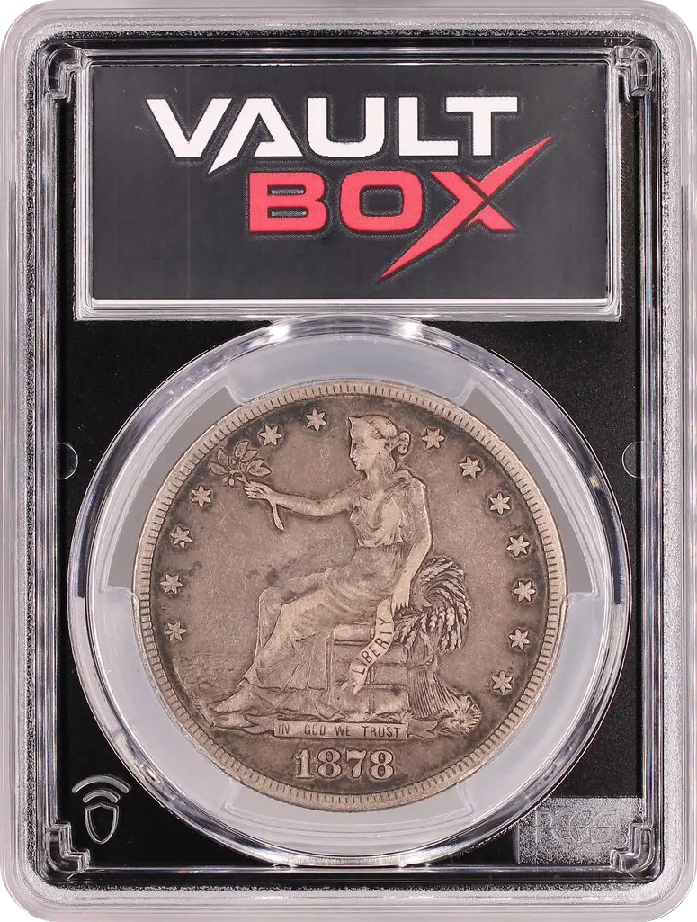 1878-S T$1 TRADE PCGS VF30 FRONT