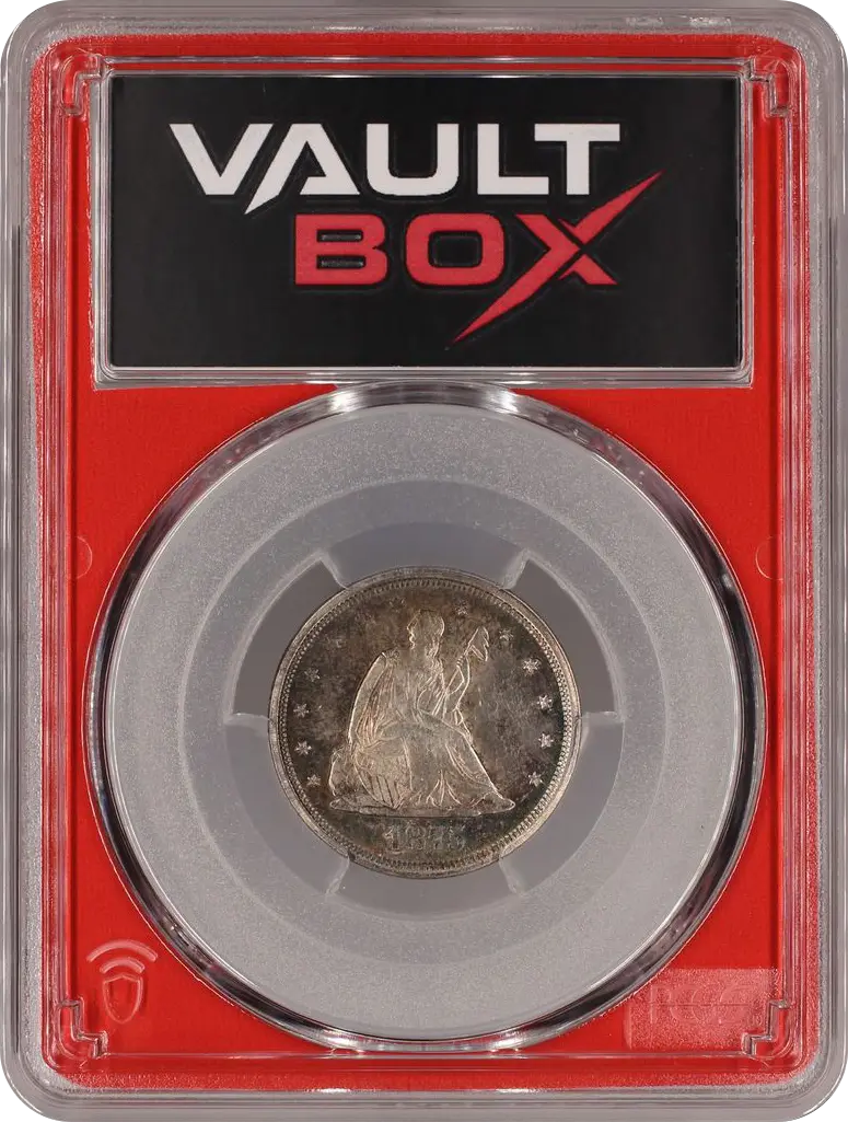 1875-S 20C PCGS AU58 FRONT