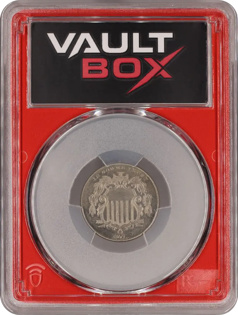 1871 5C PCGS PR65 FRONT