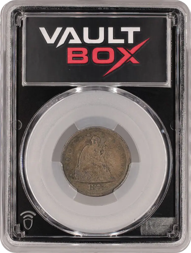 1875-S 20C PCGS F15 FRONT