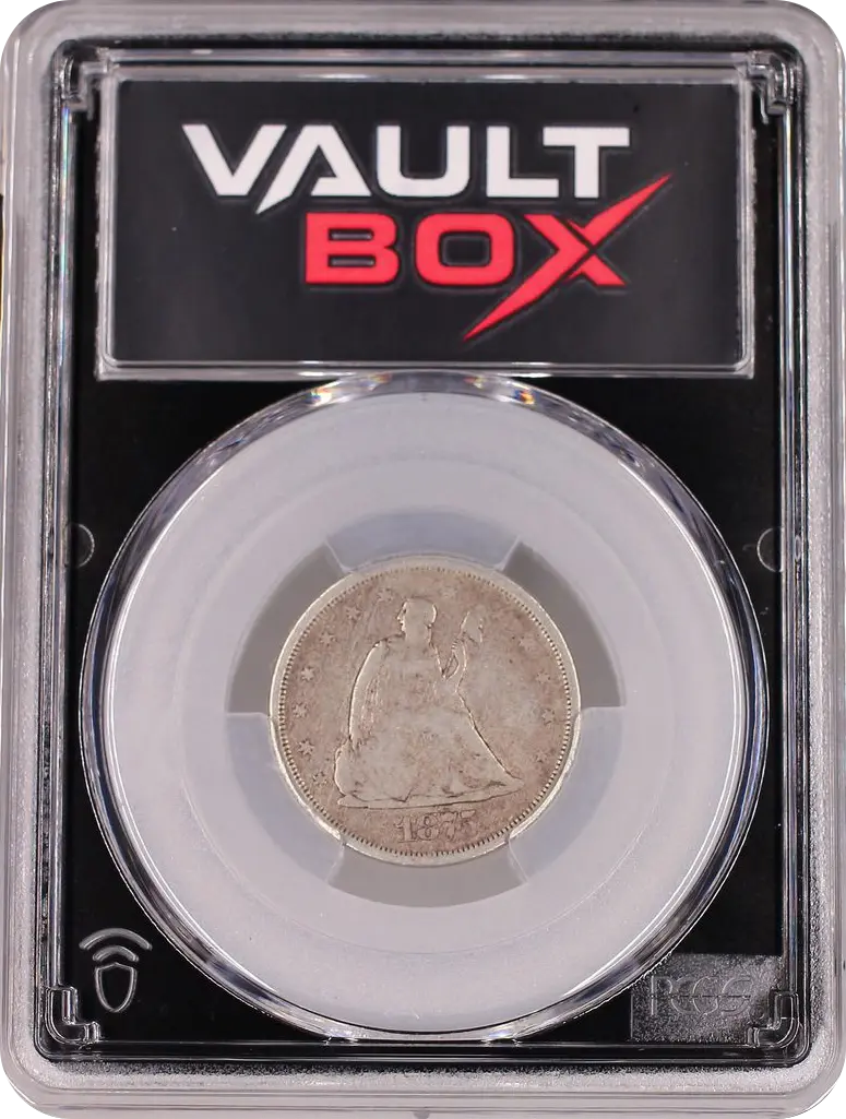 1875-S 20C PCGS VF25 FRONT