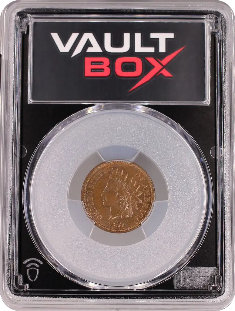1873 1C CLOSED 3 PCGS MS63BN FRONT