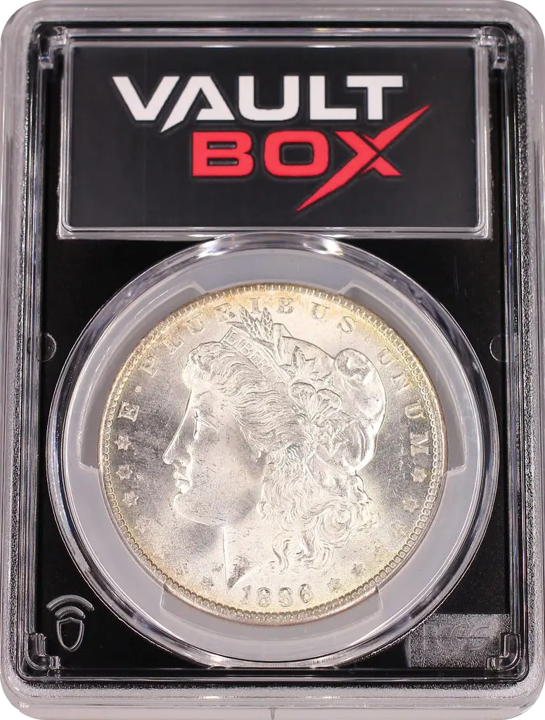 1886 $1 PCGS MS65 FRONT