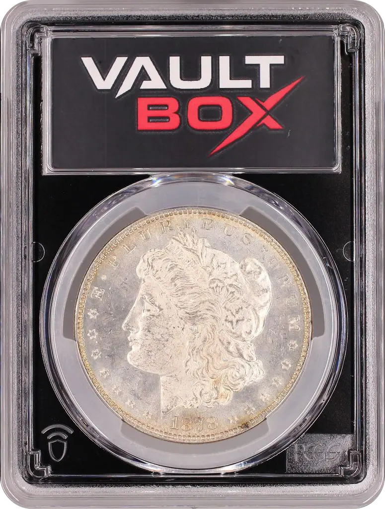 1878 $1 7TF REVERSE OF 1878 PCGS MS64 FRONT
