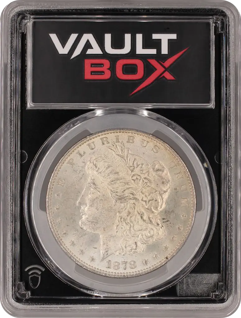 1878 $1 7TF REVERSE OF 1878 PCGS MS63 FRONT