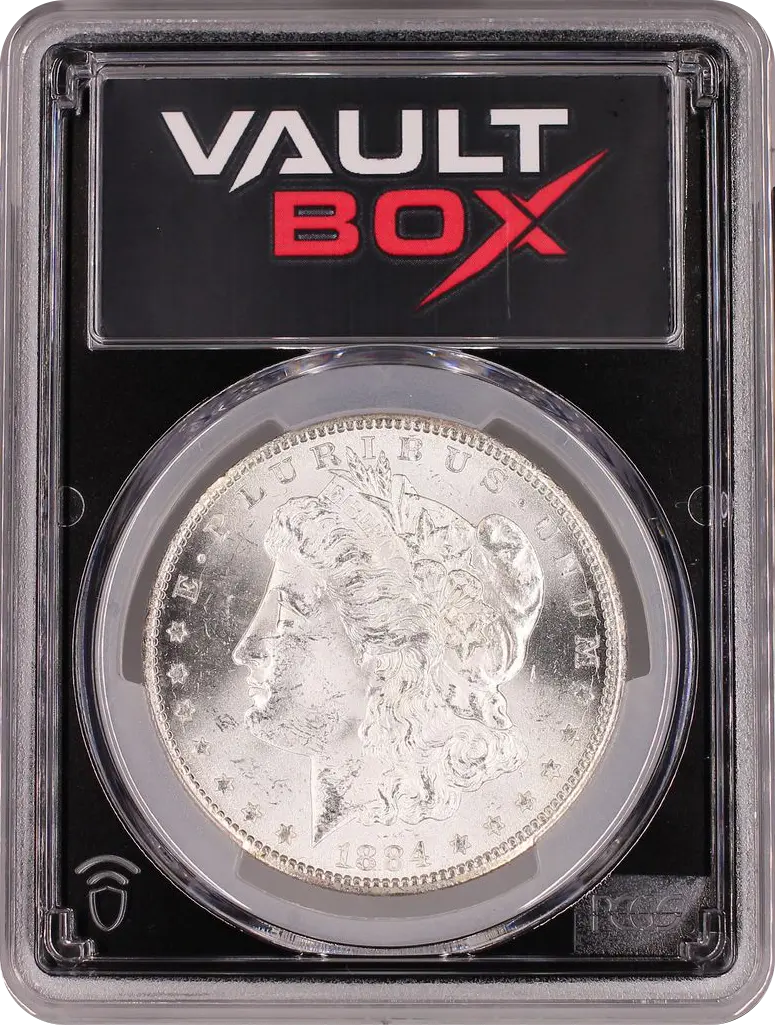 1884-CC $1 PCGS MS63 FRONT
