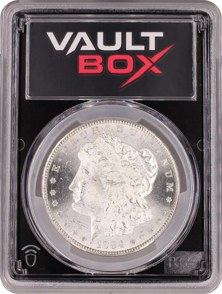 1884-CC $1 PCGS MS63 FRONT