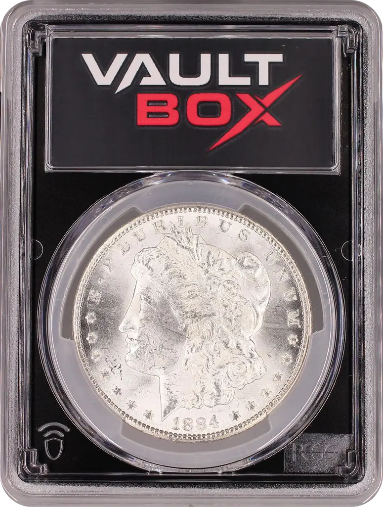 1884-CC $1 PCGS MS63 FRONT