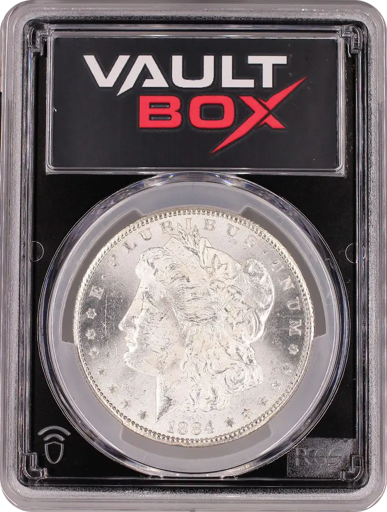 1884-CC $1 PCGS MS63 FRONT