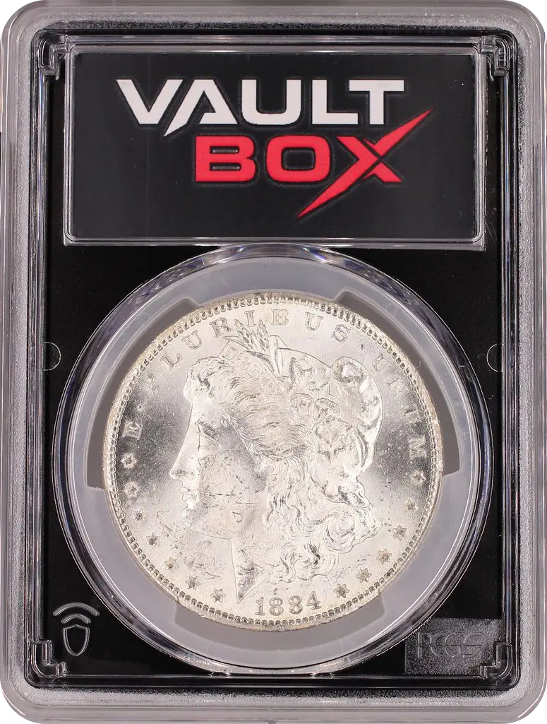 1884-CC $1 PCGS MS63 FRONT