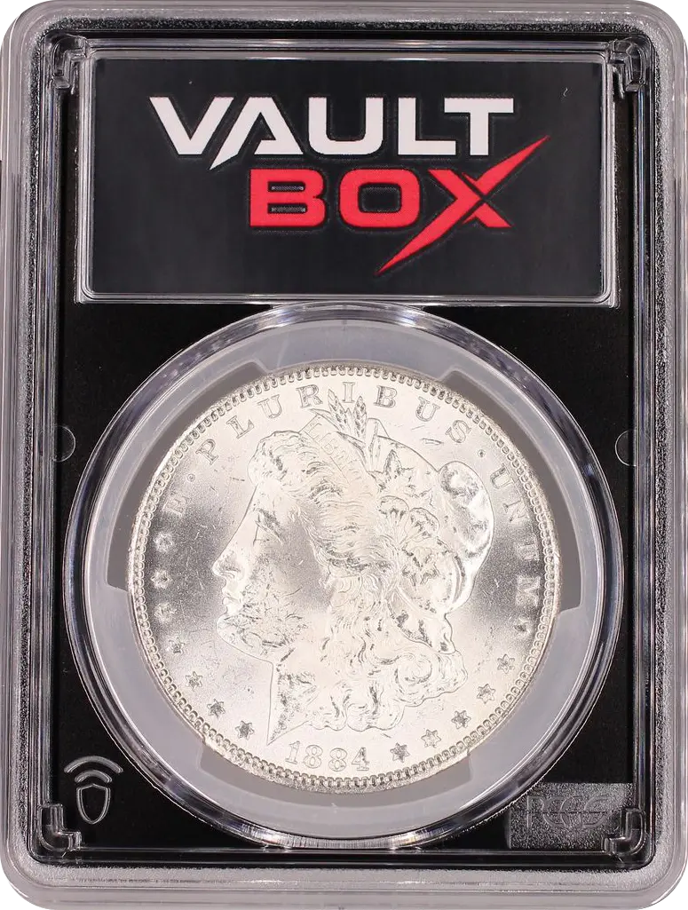 1884-CC $1 PCGS MS63 FRONT