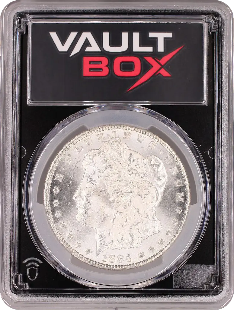 1884-CC $1 PCGS MS63 FRONT