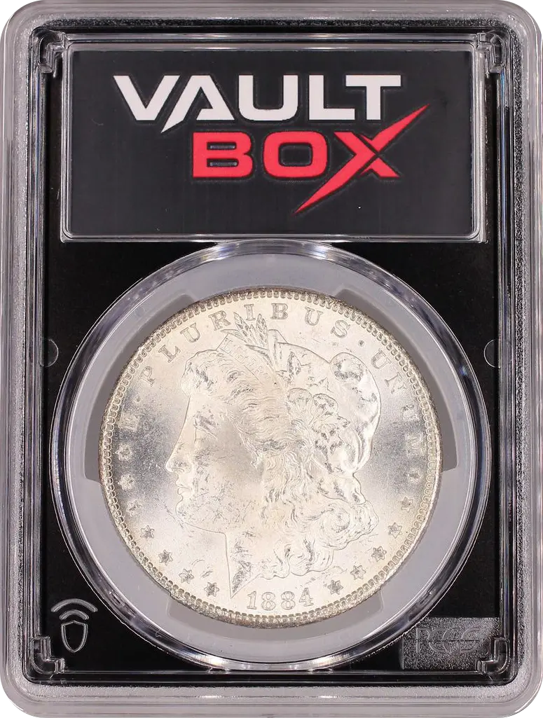 1884-CC $1 PCGS MS63 FRONT