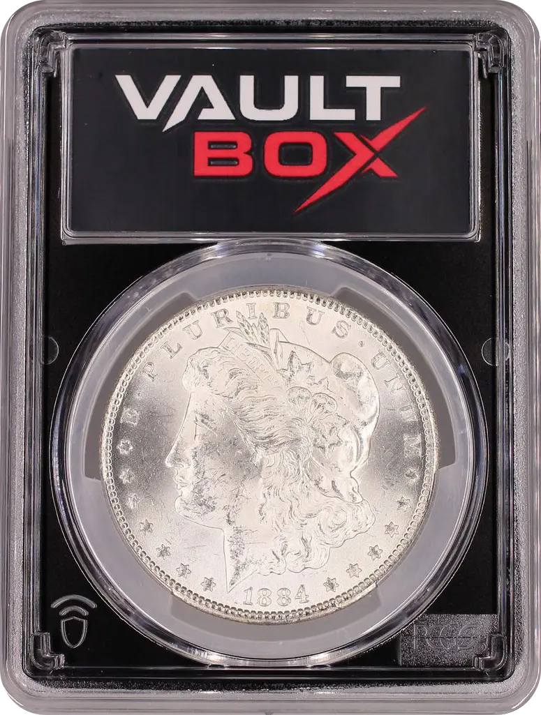 1884-CC $1 PCGS MS63 FRONT
