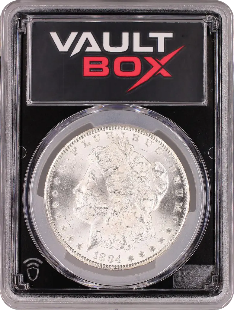 1884-CC $1 PCGS MS63 FRONT
