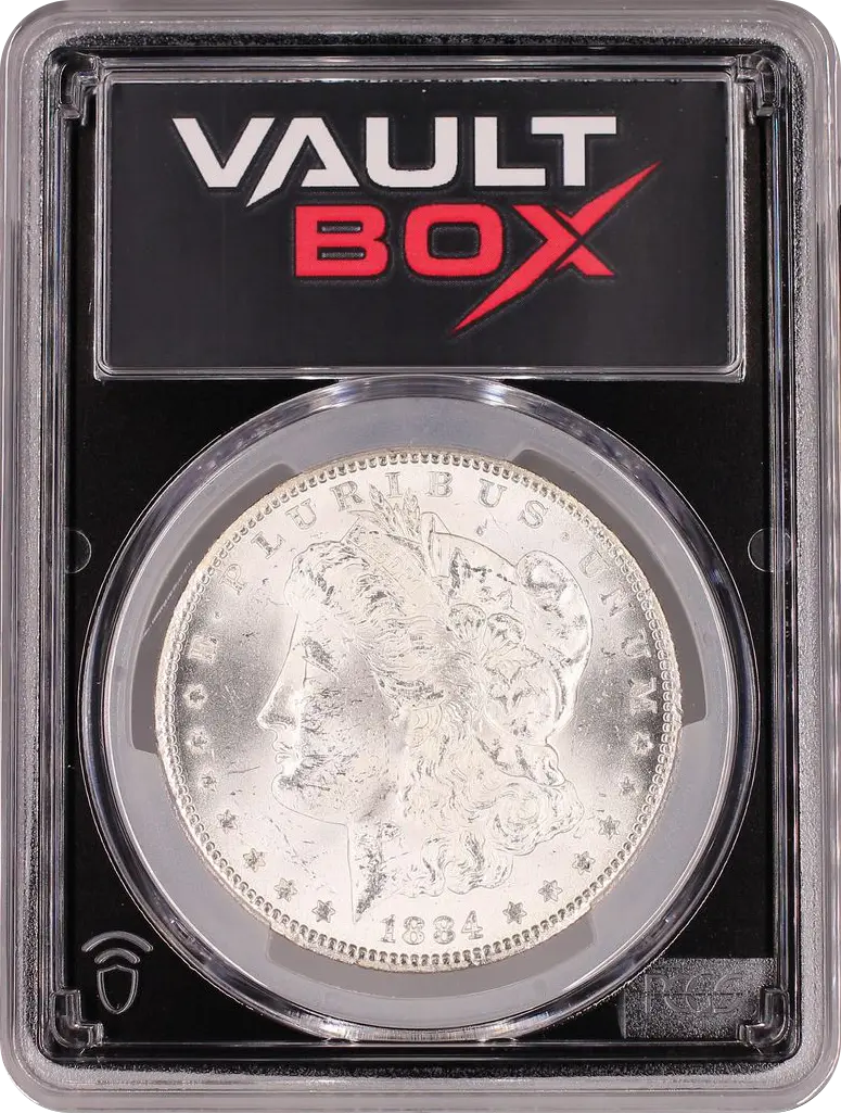 1884-CC $1 PCGS MS63 FRONT