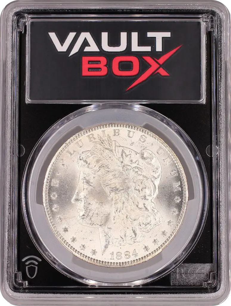 1884-CC $1 PCGS MS63 FRONT