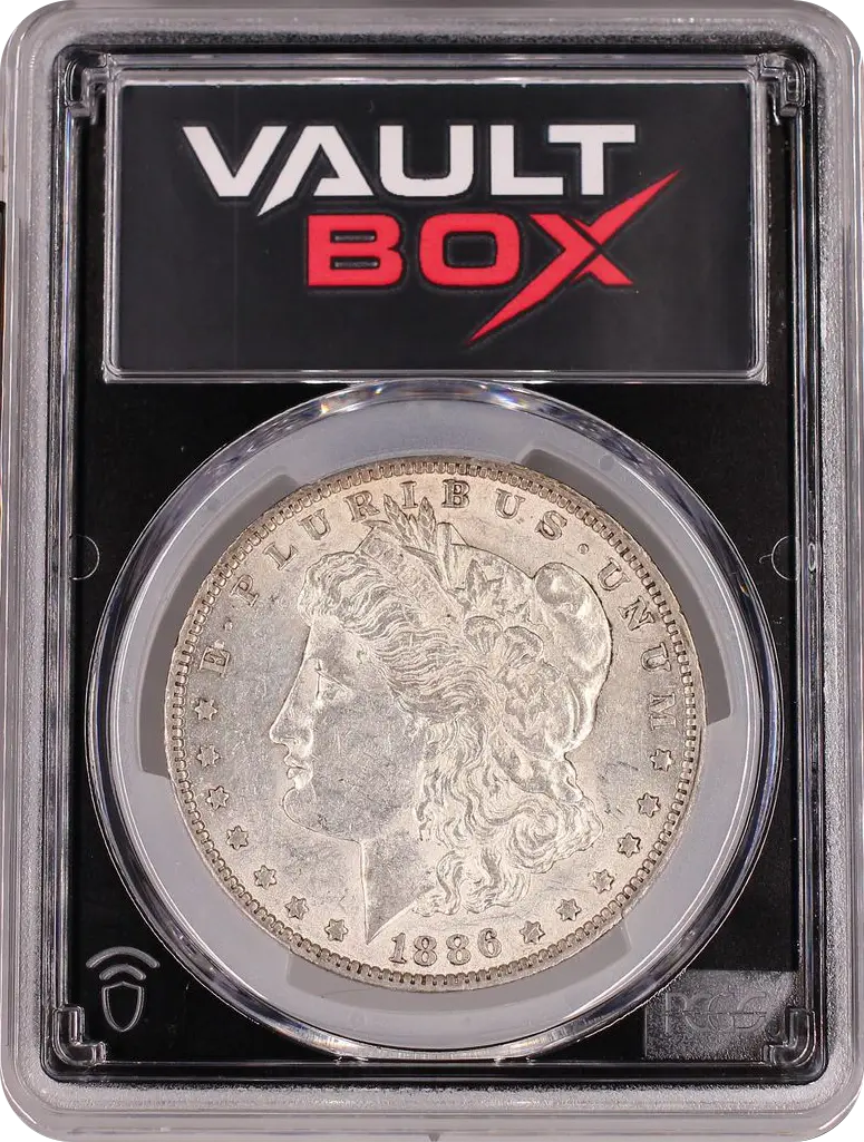 1886-O $1 PCGS AU55 FRONT