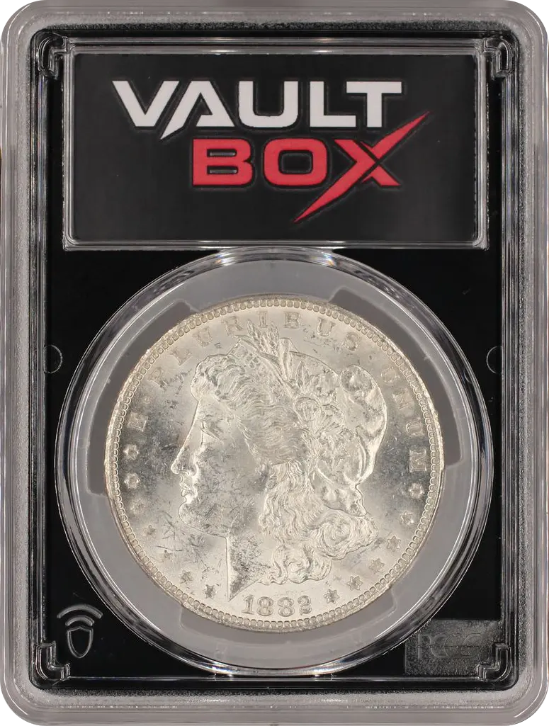 1882-CC $1 PCGS MS62 FRONT