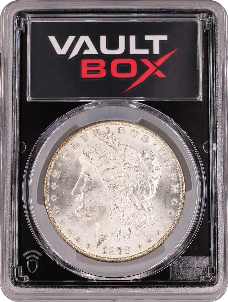 1878 $1 7TF REVERSE OF 1878 PCGS MS64 FRONT