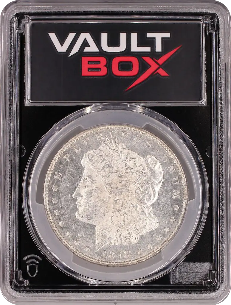 1878 $1 8TF PCGS AU58 FRONT