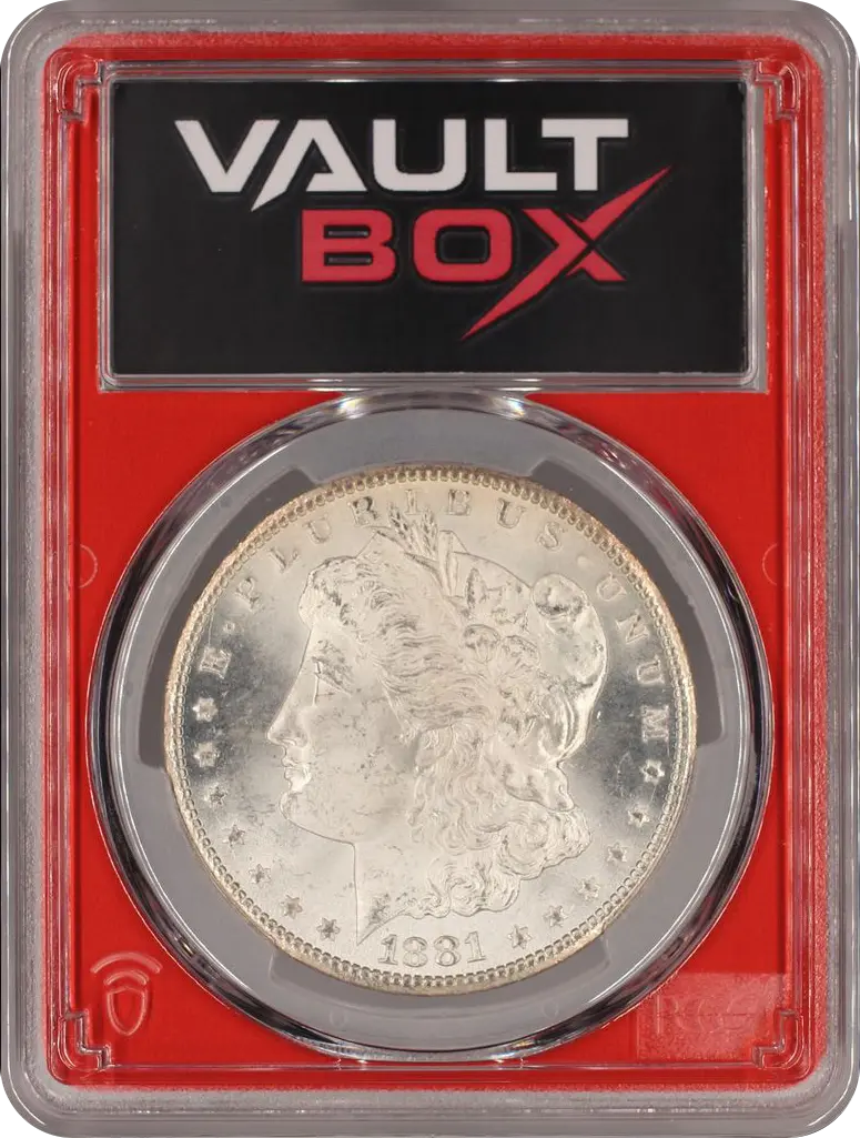 1881-CC $1 PCGS MS65 FRONT