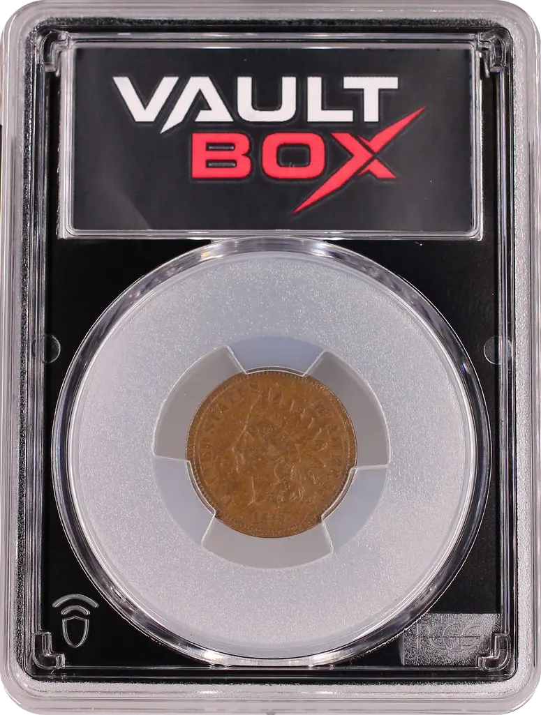 1872 1C PCGS F12BN FRONT