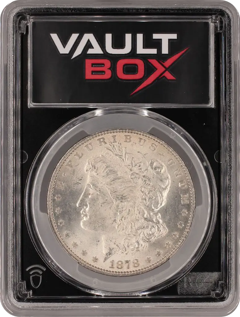 1878 $1 7TF REVERSE OF 1878 PCGS MS64 FRONT
