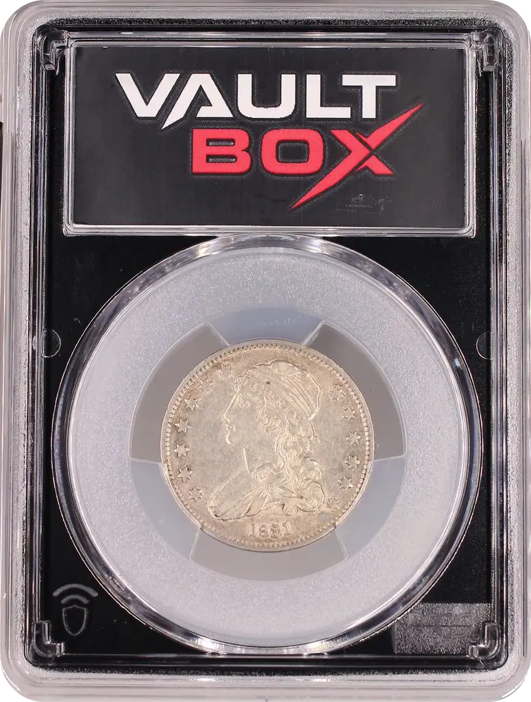 1831 25C LARGE LETTERS PCGS XF45 FRONT