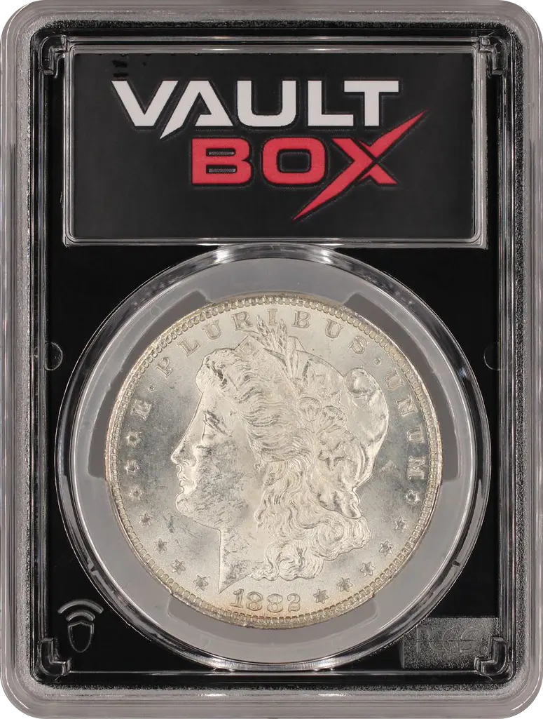 1882-CC $1 PCGS MS62 FRONT