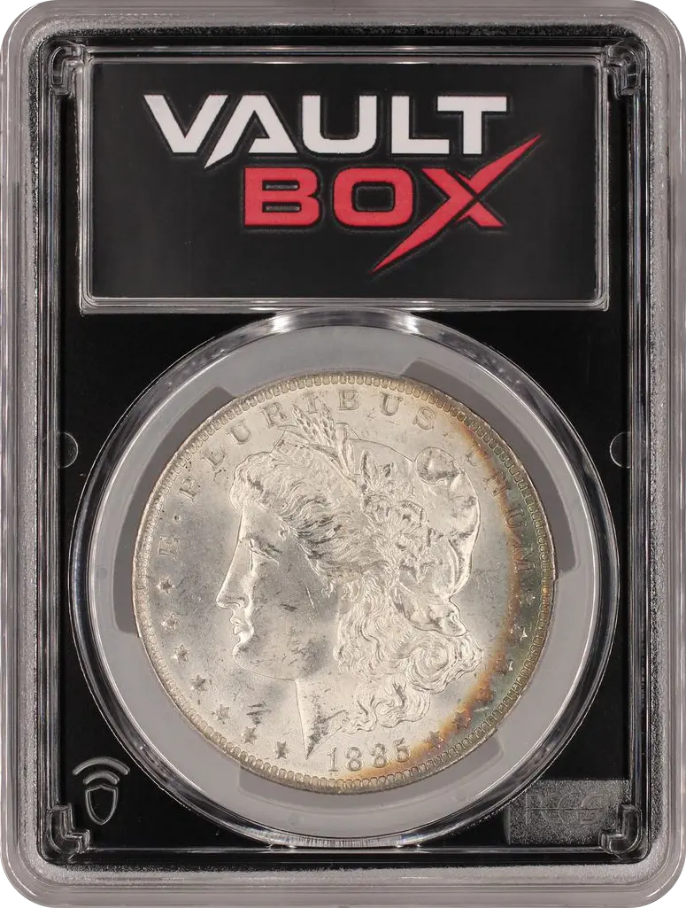 1885-O $1 PCGS MS65 TONER FRONT
