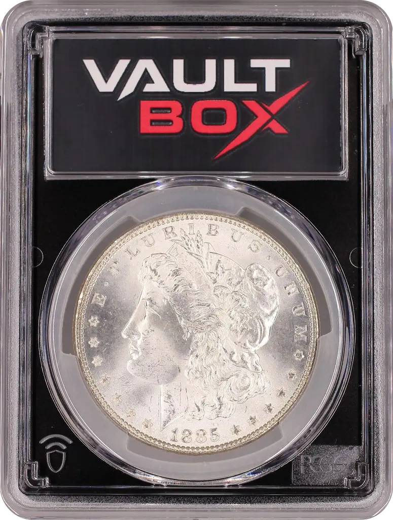 1885 $1 PCGS MS66 FRONT