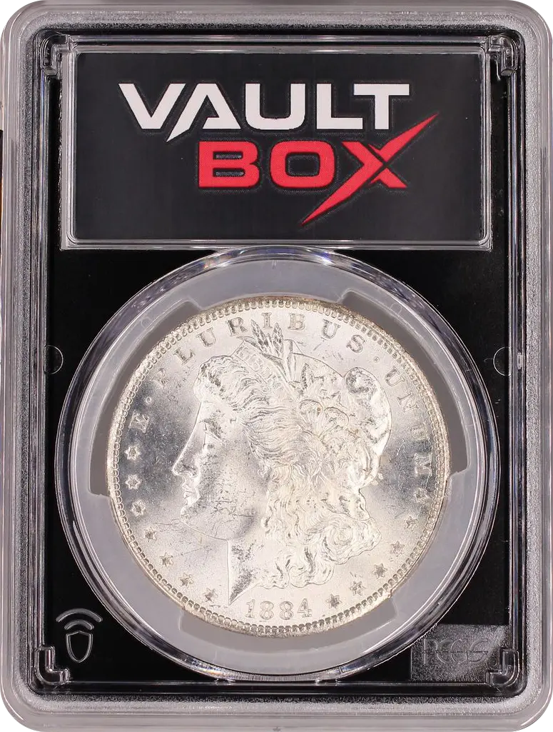 1884-CC $1 PCGS MS64 FRONT