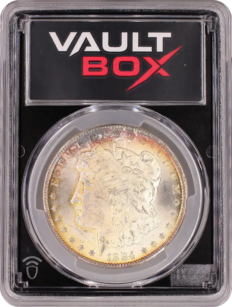 1884-CC $1 PCGS MS64+ FRONT