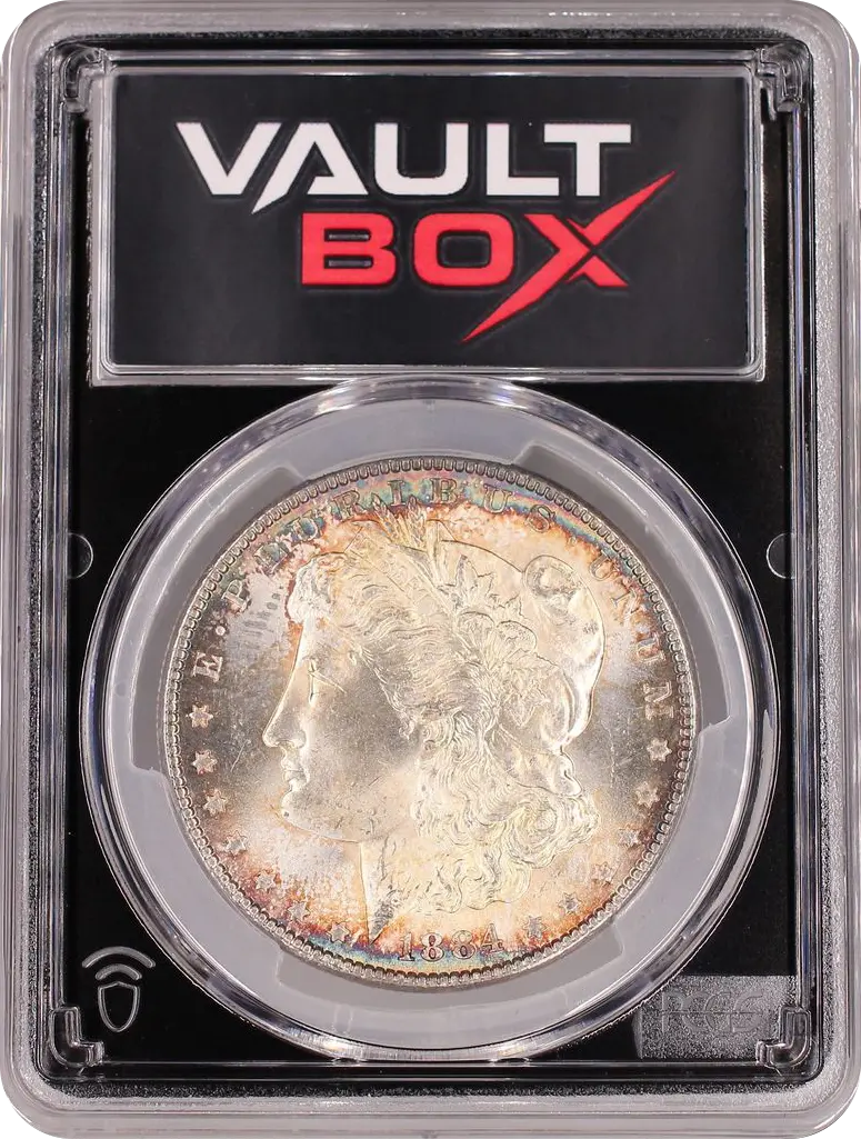 1884 $1 PCGS MS65 FRONT
