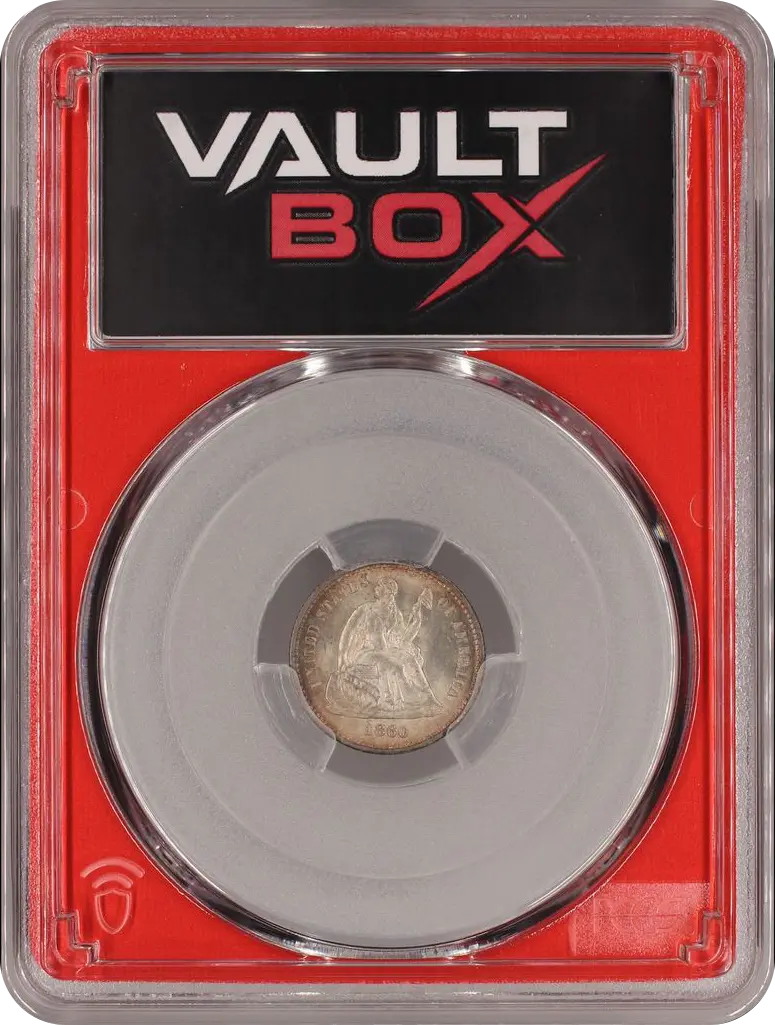 1860 H10C PCGS MS66 FRONT