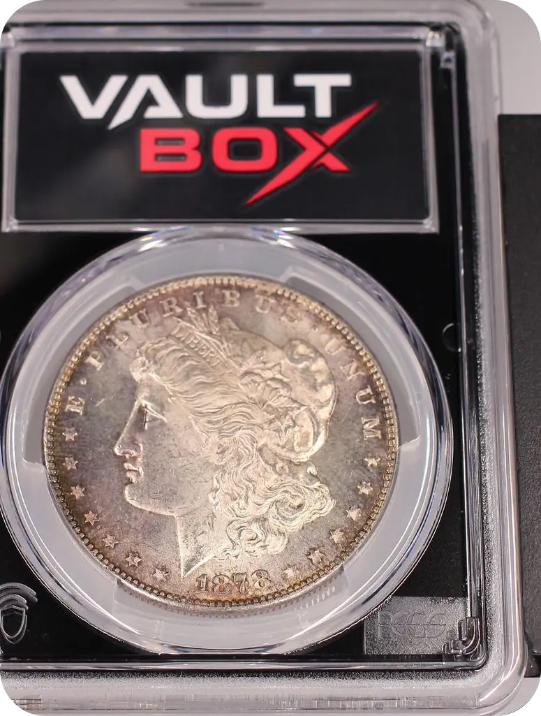 1878 $1 7TF REVERSE OF 1878 PCGS MS63 FRONT